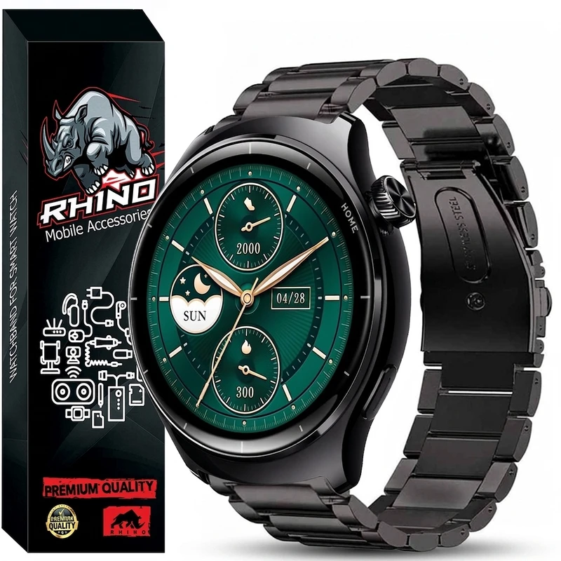 بند راینو مدل 3Bead مناسب برای ساعت هوشمند میبرو Mibro Lite 3 Pro