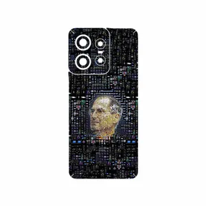 MAHOOT Collage of Steve Jobs 2 Cover Sticker for Motorola Edge 50 Pro