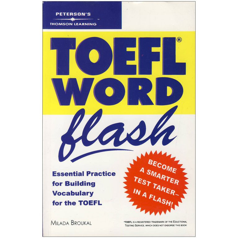 کتاب TOEFL Word Flash اثر milada broukal انتشارات petersons