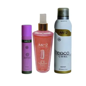  بادی اسپلش و اسپری بدن زنانه می تو مدل 318 مجموعه 3 عددی 