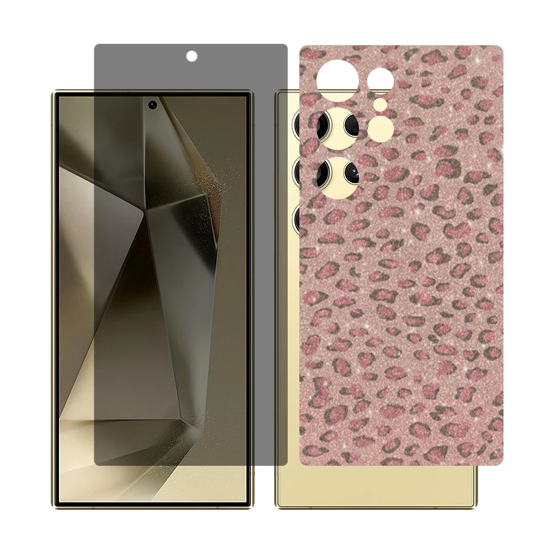 محافظ صفحه نمایش حریم شخصی گلس مدل Together مناسب برای گوشی موبایل سامسونگ Galaxy S22 Ultra به همراه برچسب پوششی پشت گوشی 