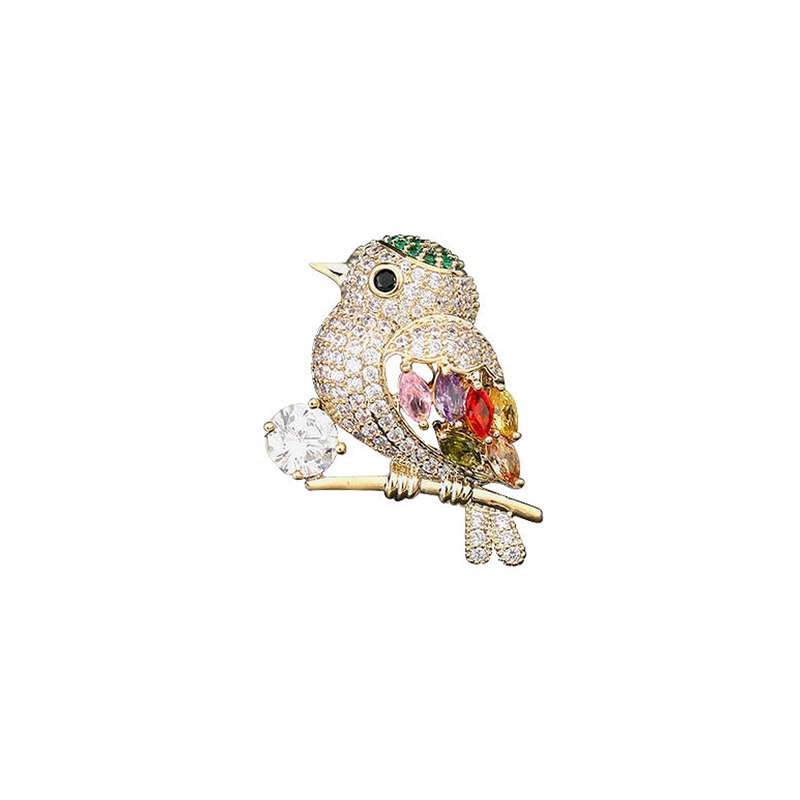 گل سینه زنانه مدل گنجشک کد 00705 گل سینه زنانه مدل گنجشک کد 00705