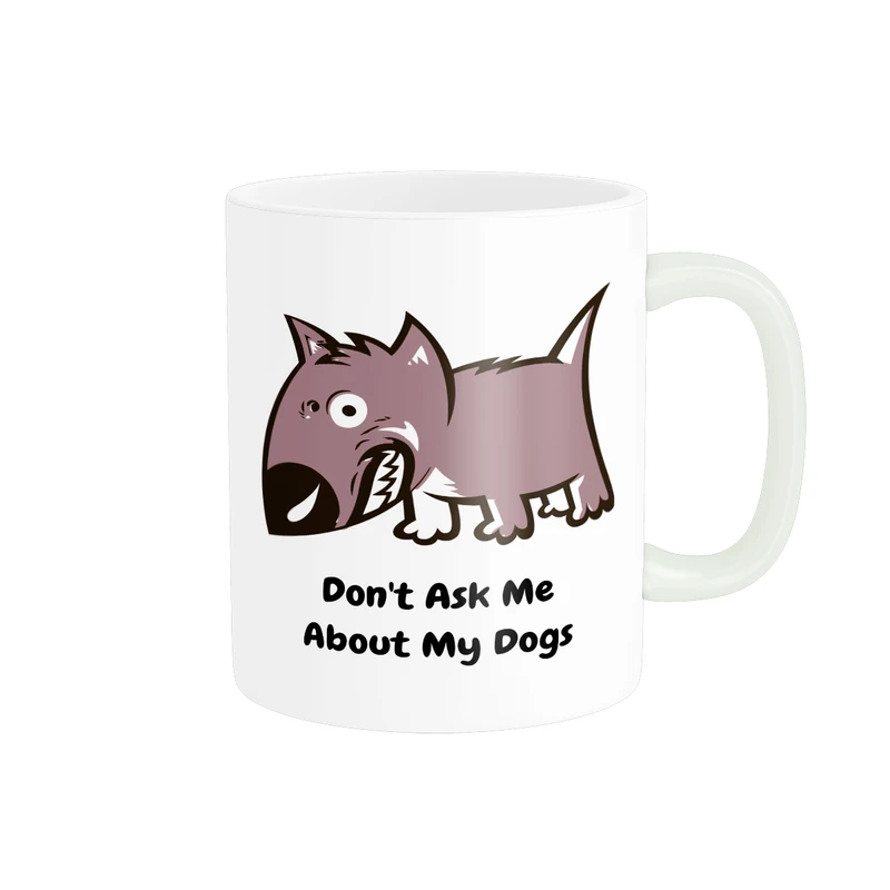 ماگ طرح سگ کد M66