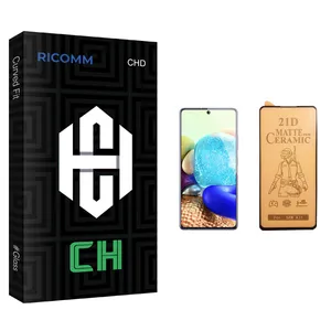 Ricomm CH glass Ceramics Screen Protector For Samsung سامسونگ Galaxy A71