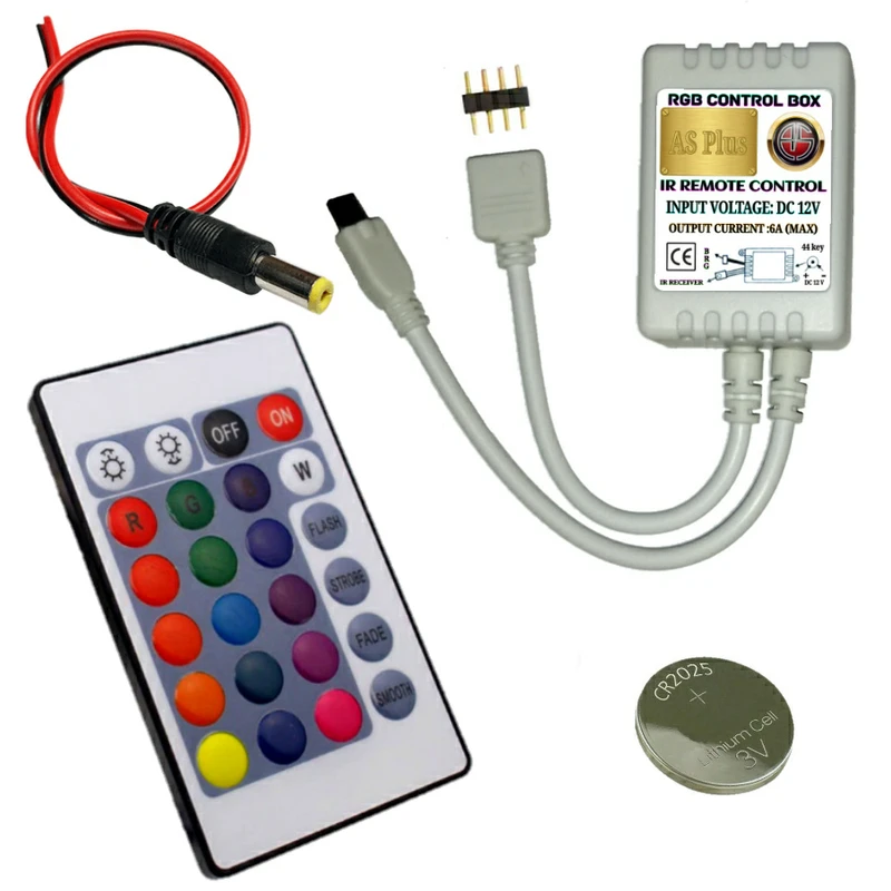 کنترل کننده ریسه ال ای دی مدل As plus 24 key