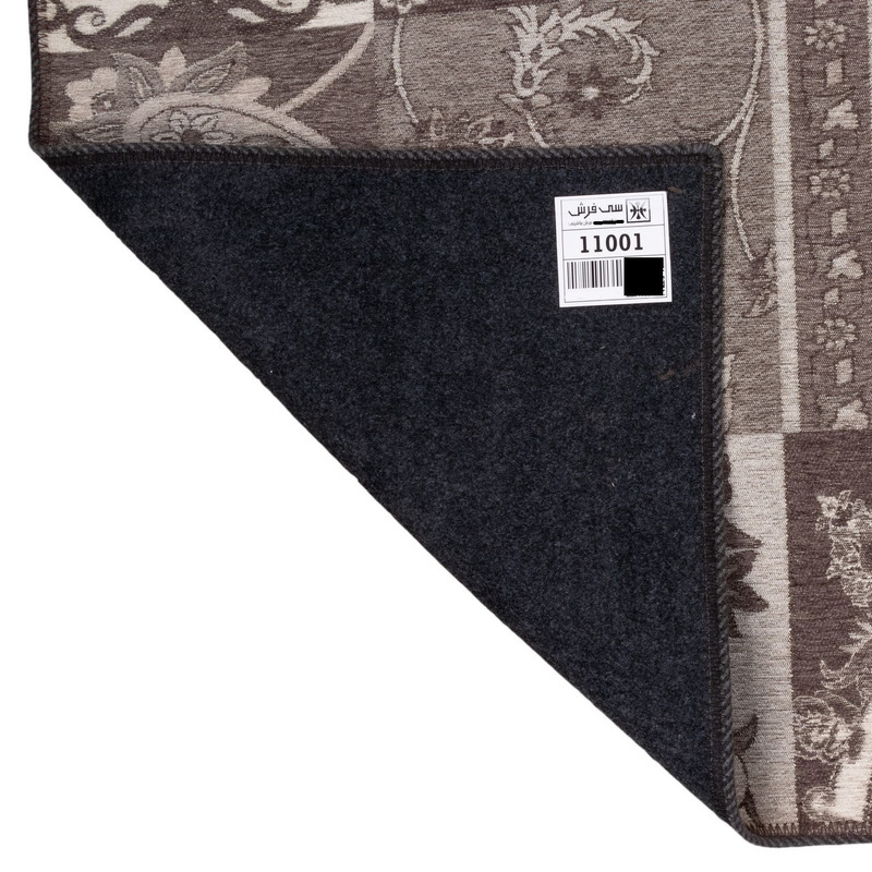فرش پارچه ای سی فرش مدل شانل کد 11001 فرش پارچه ای سی فرش مدل شانل کد 11001