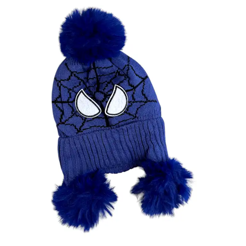 کلاه بافتنی بچگانه مدل عنکبوتی RO_219