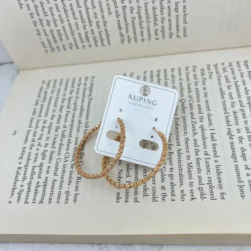 گوشواره زنانه ژوپینگ مدل خاویاری کد E4889