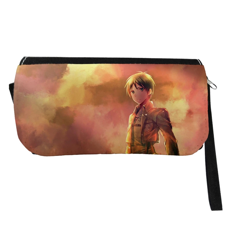  جامدادی مدل دوزیپ طرح انیمه اتک آن تایتانز کد NI1422