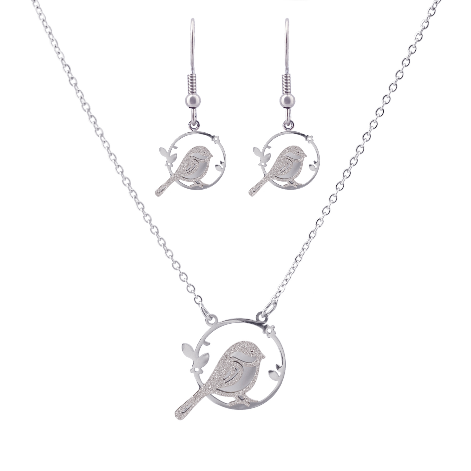 نیم ست  زنانه  طرح کبوتر  کد 671