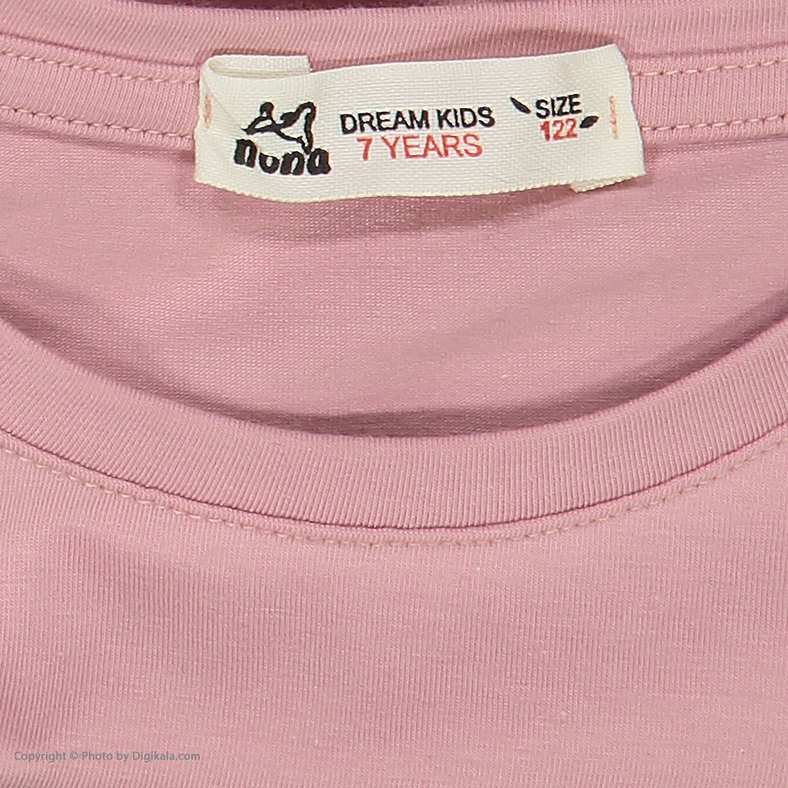تی شرت دخترانه نونا مدل 2211439-86 -  - 4