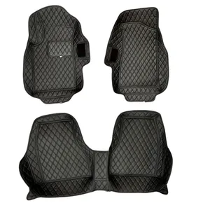 کفپوش شش بعدی خودرو مدل MC چرم گلدوزی مناسب برای  پژو 405