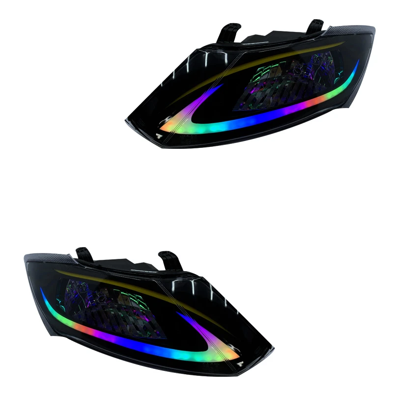 چراغ جلو خودرو گروه پژوهش صنعت مدرن مدل Lexus-FC مناسب برای ساینا و کوئیک بسته دو عددی
