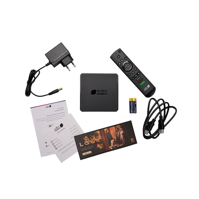 اندروید باکس نت باکس مدل شاین اس به همراه ۳ ماه اشتراک رایگان فیلیمو