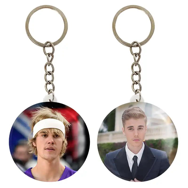 جاکلیدی خندالو مدل جاستین بیبر کد 1903619035 مجموعه 2 عددی