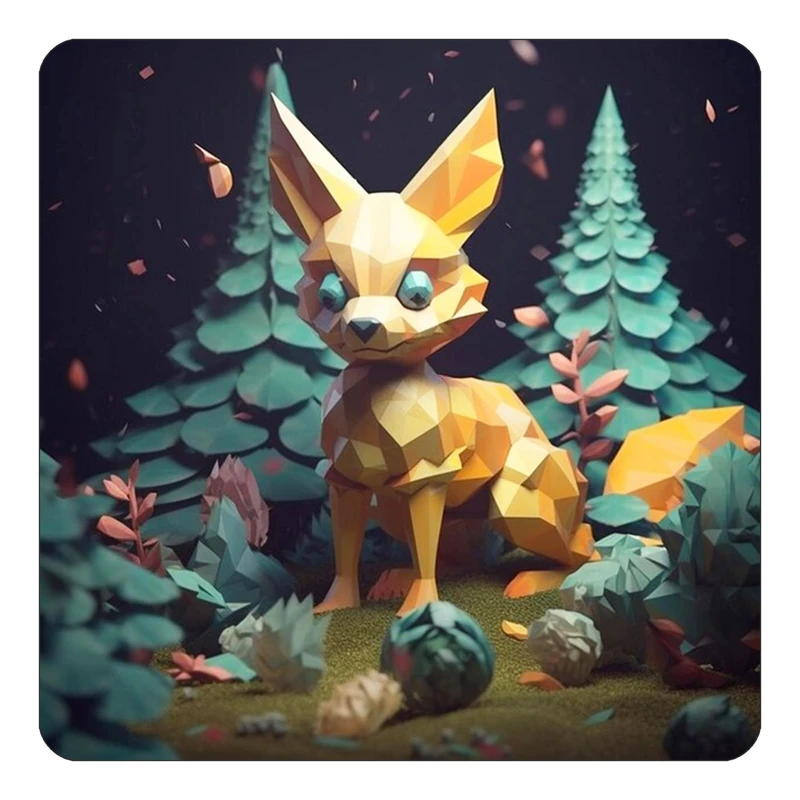 مگنت کاکتی طرح حیوانات رنگی مدل mp25783