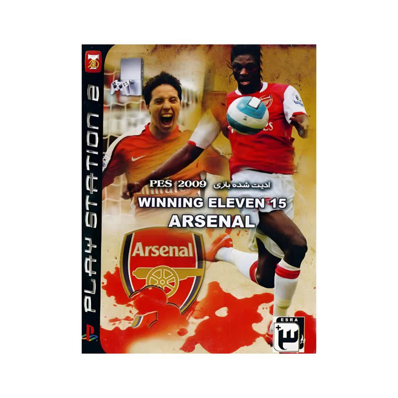 بازی PES 2009 مدل WINNING ELEVEN 15 ARSENAL مخصوص ps2