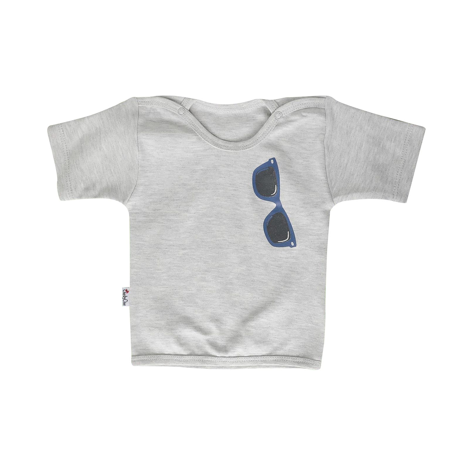 تی شرت آستین کوتاه نوزادی وان بای وان مدل 10013704 -  - 1