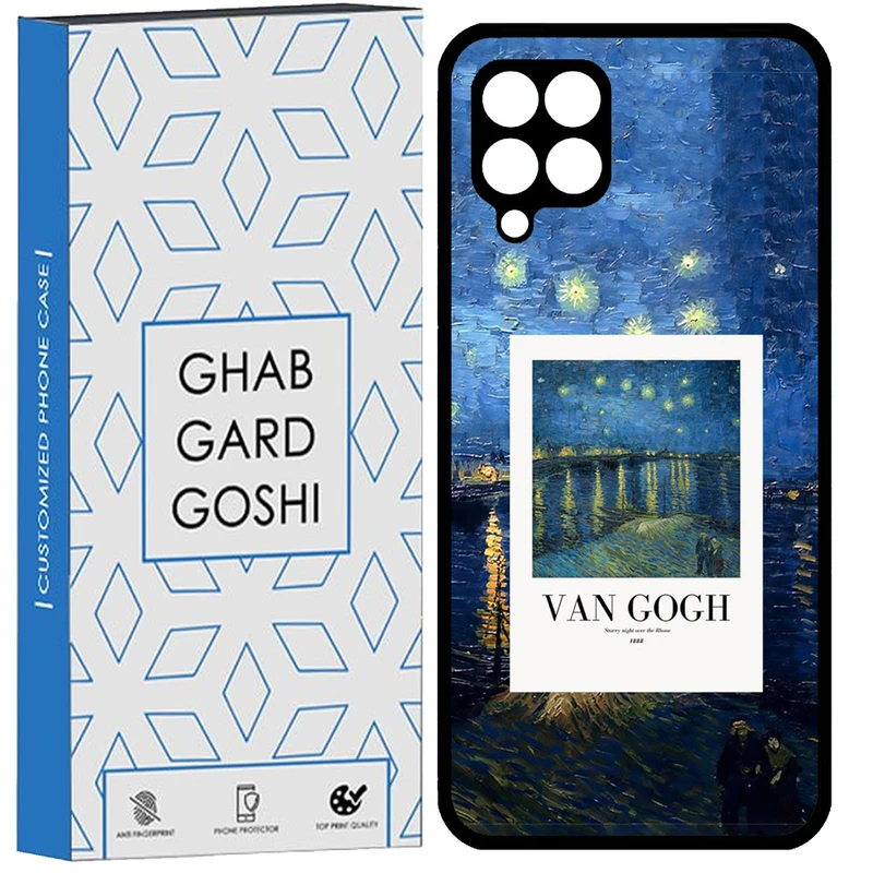 کاور قاب گارد گوشی طرح ونگوگ کد TPU-058 مناسب برای گوشی موبایل سامسونگ Galaxy A12 / M12