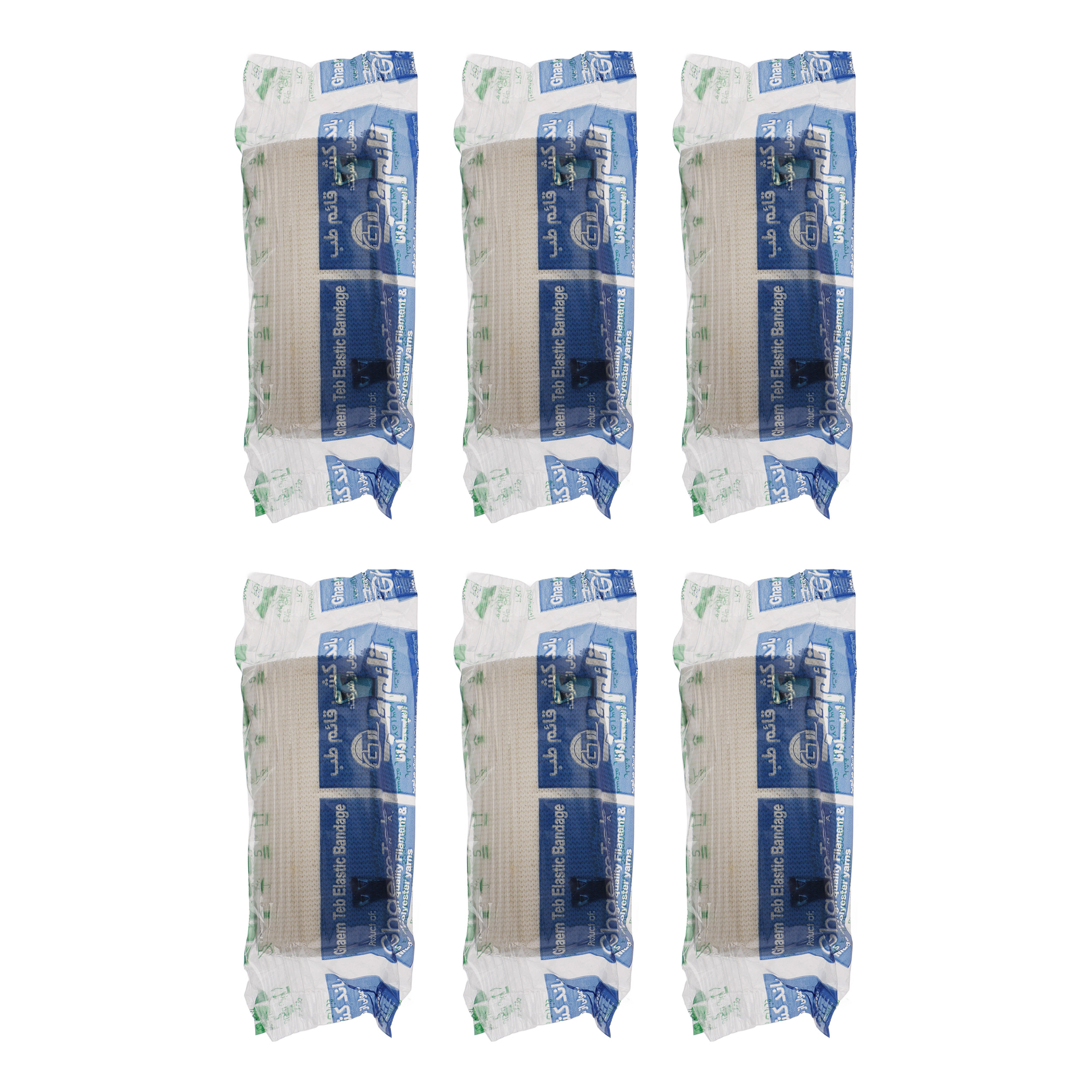 باند کشی قائم طب مدل 01 بسته 6 عددی