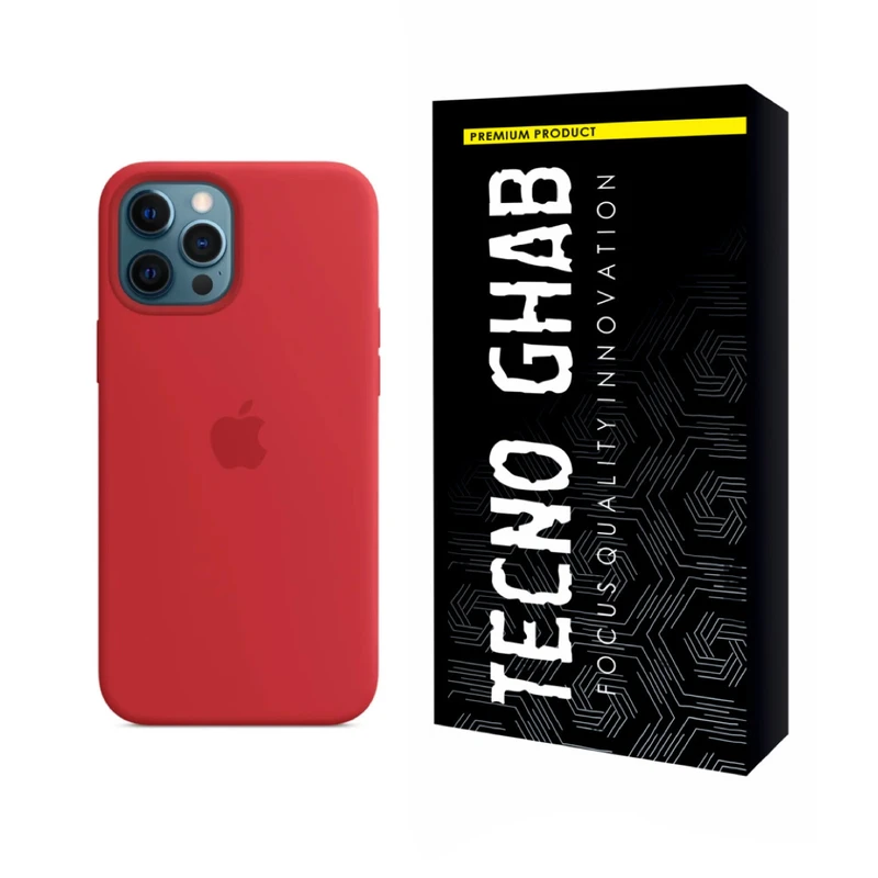 کاور تکنو قاب مدل SILICON مناسب برای گوشی موبایل اپل IPHONE 12 PRO MAX 