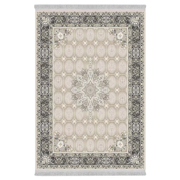 فرش پارچه‌ای دفه مدل فرشینه طرح مدرن کد 83