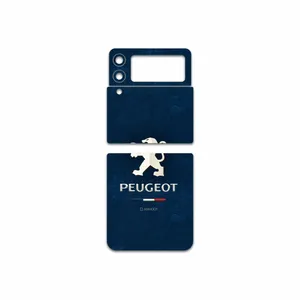 MAHOOT Peugeot-Logo Cover Sticker for Samsung Galaxy Z Flip3 5G