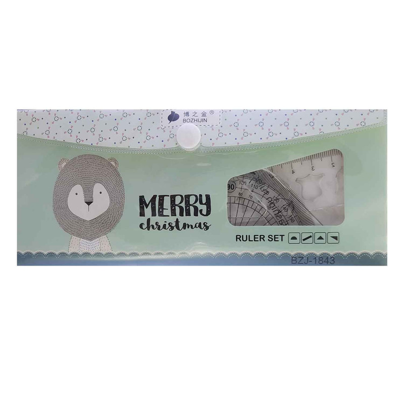 ست خط کش کد H11 مجموعه 4 عددی