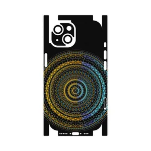 MAHOOT Mandala Design 2-FullSkin Cover Sticker for Apple iPhone 15