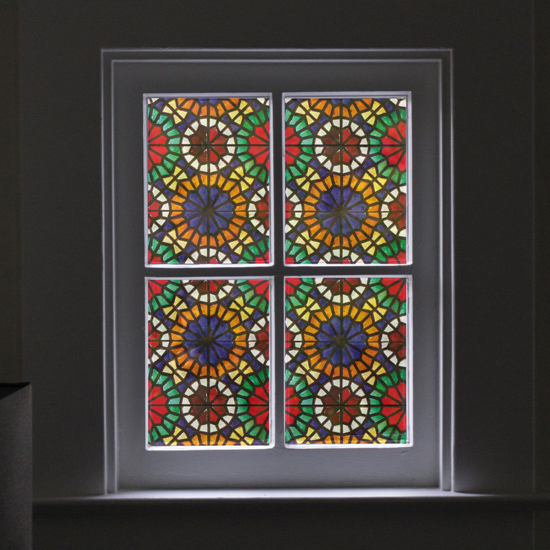 شیشه مات کن تُکتم مدل سنتی کد 05