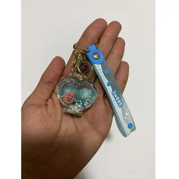 جاکلیدی مدل آکواریومی طرح قلب و پاتریک