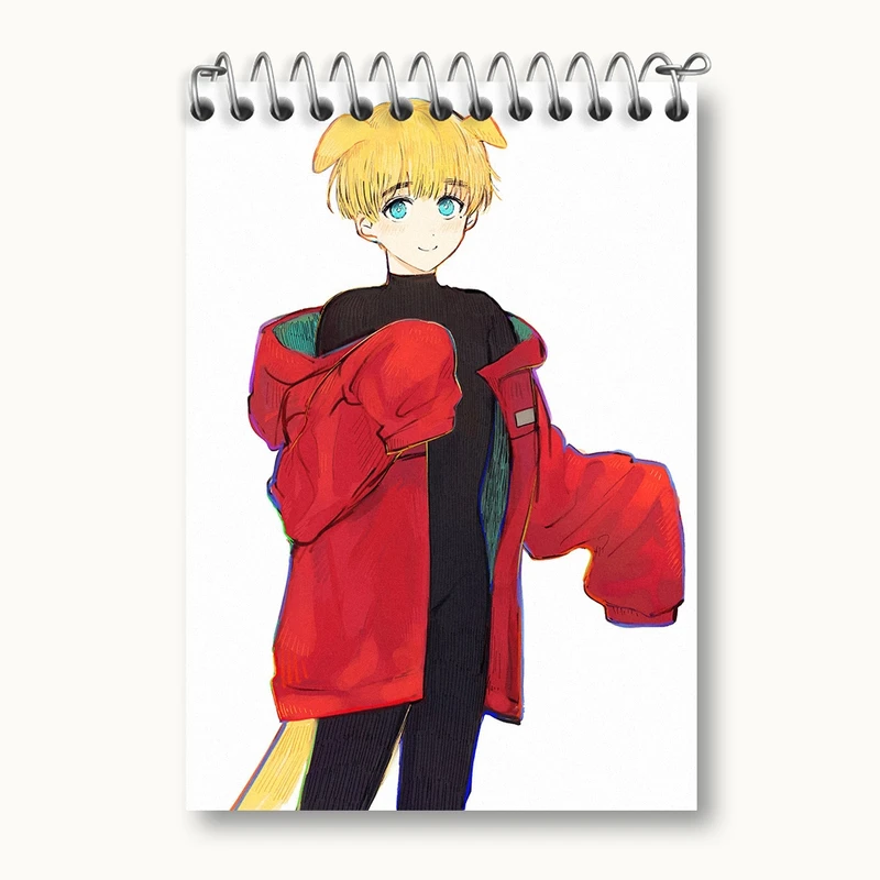 دفتر یادداشت 50 برگ خندالو مدل وش انیمه تریگان (Trigun) کد 36254