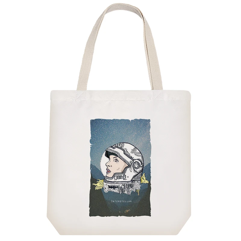 ساک خرید خندالو مدل فیلم در میان ستارگان Interstellar  کد 6135