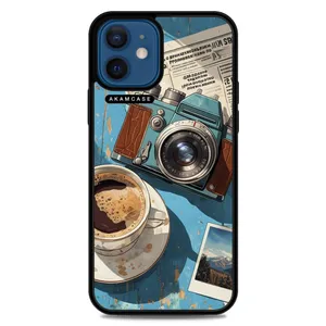 AKAM AMC-WA12M-COFFEE-1 Cover For Apple iPhone 12 Mini