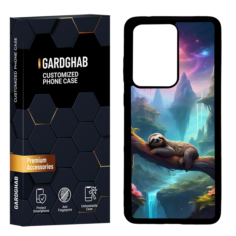 کاور گارد قاب مدل پشت گلس هنری مناسب برای گوشی موبایل سامسونگ  Galaxy S20 Ultra