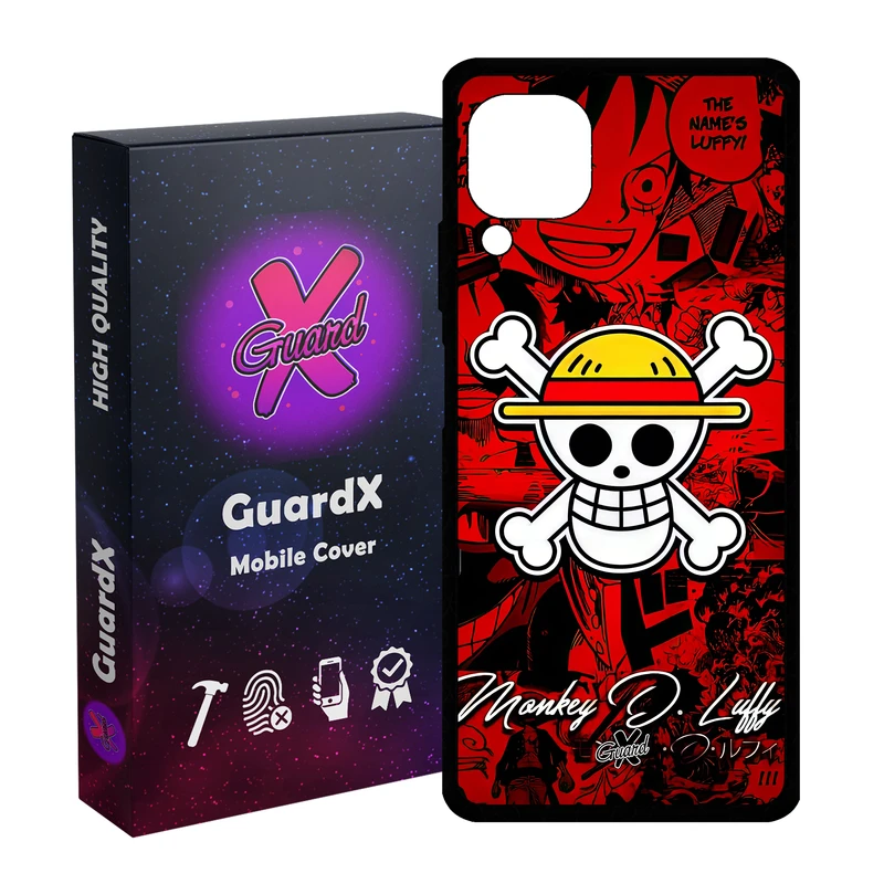 کاور گارد ایکس طرح لوفی انیمه مدل Glass10590 مناسب برای گوشی موبایل هوآوی Nova 7i / Nova 6 SE / P40 Lite