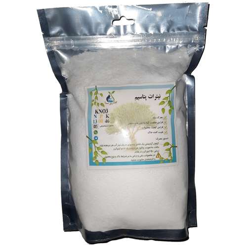 کود نیترات پتاسیم جوانه پور سینا مدل 46+00+13 وزن 1 کیلوگرم
