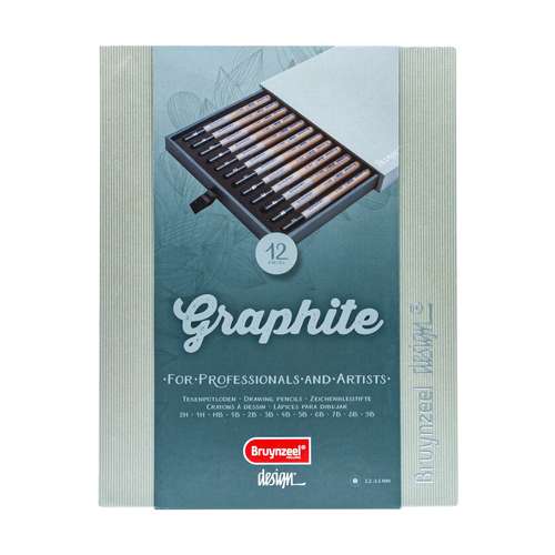 مداد طراحی برونزیل مدل دیزاین بسته 12 عددی