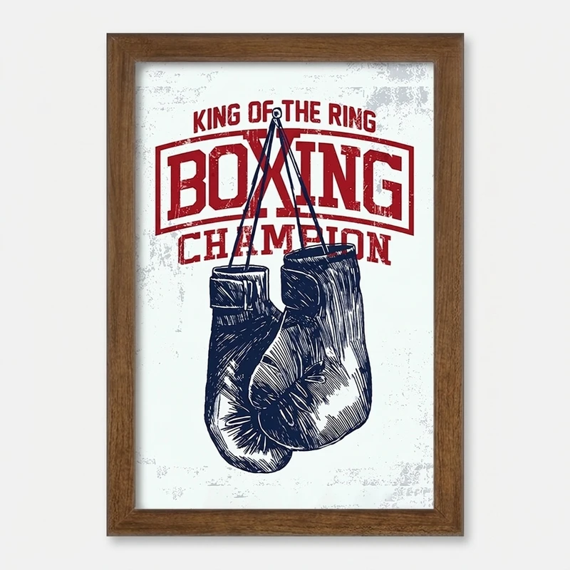 تابلو خندالو مدل بوکس (Boxing) کد F2530
