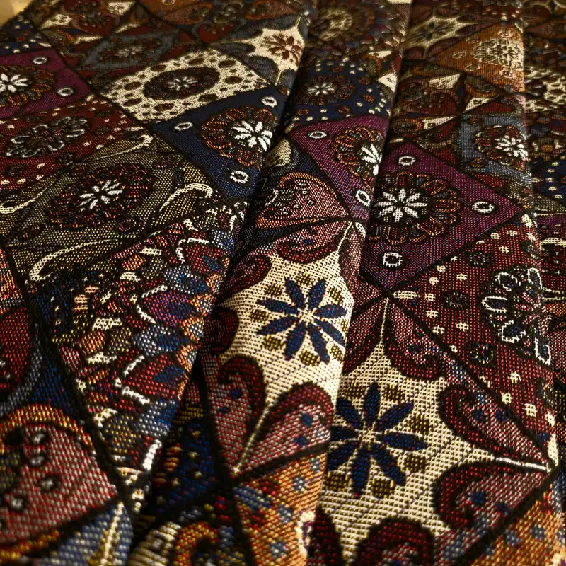 پارچه روفرشی مدل جاجیم کد J-C