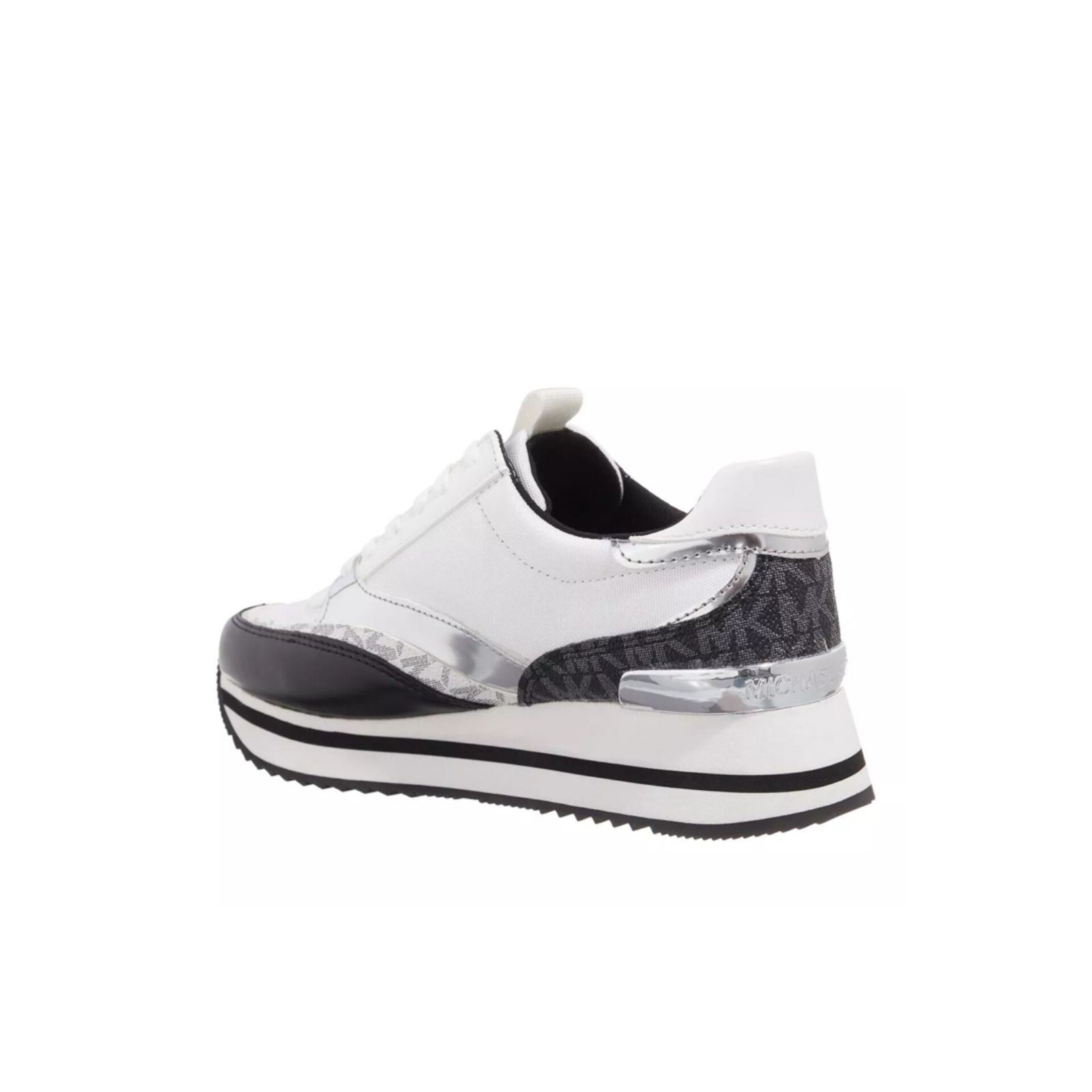 کفش روزمره زنانه مایکل کورس مدل monogram-detail low-top -  - 4