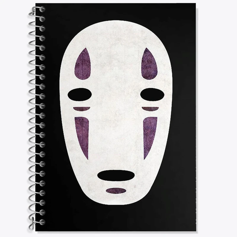 دفتر لغت 50 برگ خندالو مدل کائوناشی انیمه شهر اشباح Spirited Away کد 4887