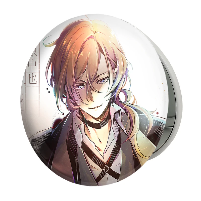 آینه جیبی خندالو طرح چویا سان انیمه سگ های ولگرد بانگو مدل تاشو کد 11760 