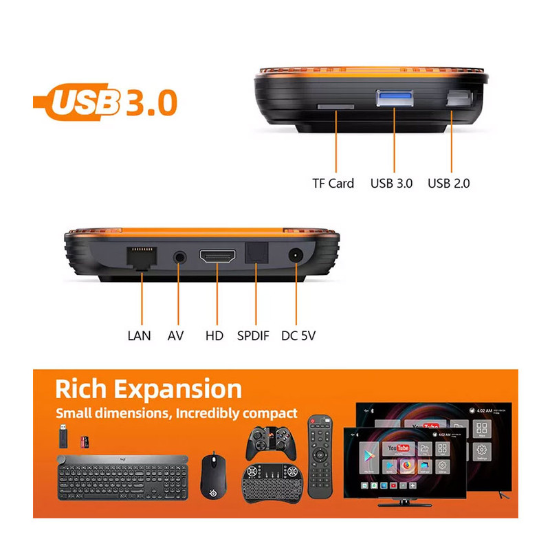 اندروید باکس اچ‌کی1 مدل HK1