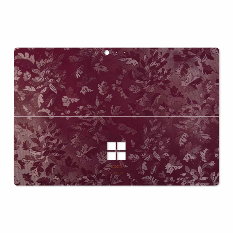 برچسب پوششی ماهوت مدل Red-Wildflower مناسب برای تبلت مایکروسافت Surface Pro 4 2015