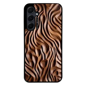 AKAM AMC-WSGA55-WOOD-7 Cover For Samsung Galaxy A55