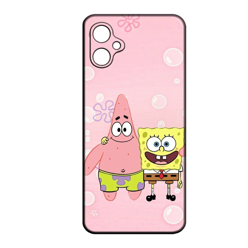 کاور طرح باب اسفنجی کد 477 مناسب برای گوشی موبایل سامسونگ Galaxy A07