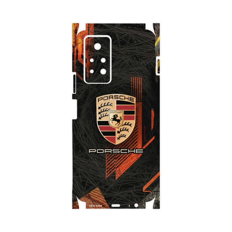 برچسب پوششی ماهوت مدل Porsche-Logo-FullSkin مناسب برای گوشی موبایل اینفینیکس Note 11 Pro