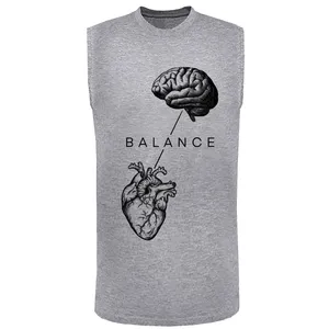 تاپ مردانه مدل قلب و مغز F181