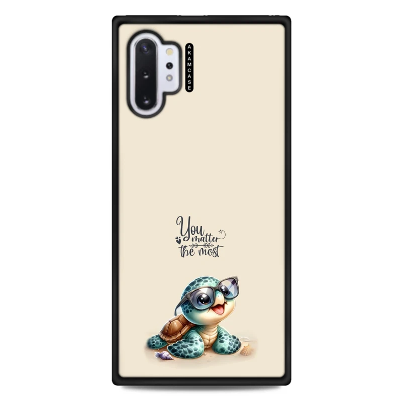 کاور آکام مدل AMC-WSGN10P-ANIMALS QOUTES-3 مناسب برای گوشی موبایل سامسونگ Galaxy Note 10 Plus